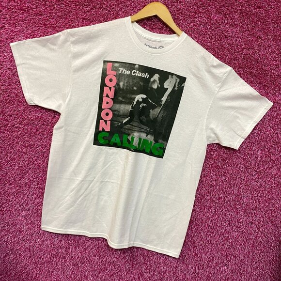 The Clash London Calling Album Cover Post Punk Band Tee extra large - Picture 3 of 4